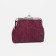 Women's wallet on the farmar, purple color