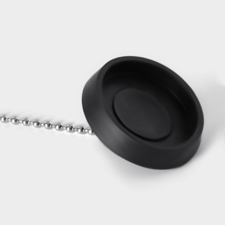 Bath plug with a unicorn toy, diameter: top 5.1 cm, bottom 4.6 cm, white color-5