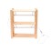 Wooden rack for seedlings with phytoswithers and timer 73x65x24 cm