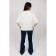 Female T -shirt, size 52, milk color