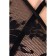 Bracial and panties with access Candy Girl, black, size OS