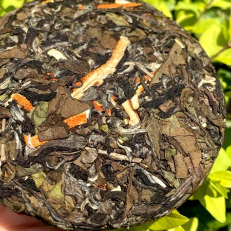 Chinese Sinned White Tea Chenpi Baicha, 100 g, 2018, Fujan, damn it-1