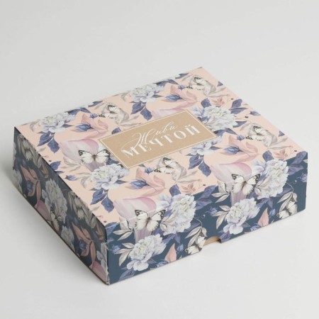 Confectionery packaging, box “Live Dream”, 17 x 20 x 6 cm