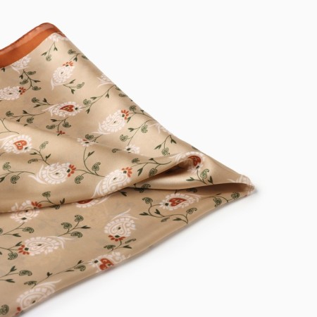 Women's scarf minku rr 70*70 cm, col. beige-1