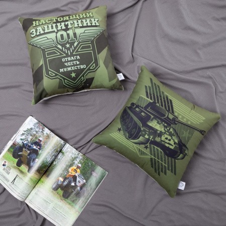 Pillowcase decorative Ethel "Tank" 40x40 cm, 100% p/e-1