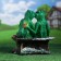 Garden figure "Two frogs on a bench" 21x29x35cm mix