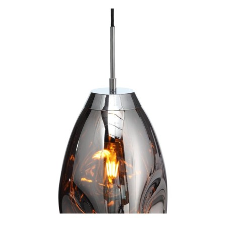 Suspension lamp ST LUCE. SL328.103.01. AEREO. 1x60 watts, E27, 22x22 cm, chromium color-8