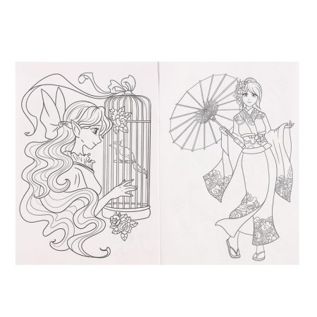 Coloring "Anime", A4-3