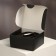 Male belt "male style", leatherette, black color