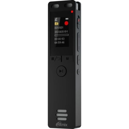 RITMIX RR-155, 16GB, Micro SD, Ape, MP3, WMA, FLAC, WAV, Jack 3.5, Micro USB, Black-5
