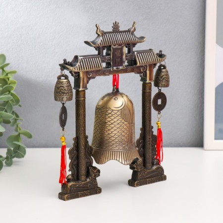Bell-hong metal "Dragon" 21.5x22x5 cm-1