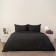 Sofi de Marko “Sandy” bed linen, size 220x240 cm, 200x215 cm, 50x70 cm - 2 pcs, color black