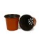 Pot for seedlings, 1.3 l, d = 14 cm, h = 12 cm, terracotta, Greengo