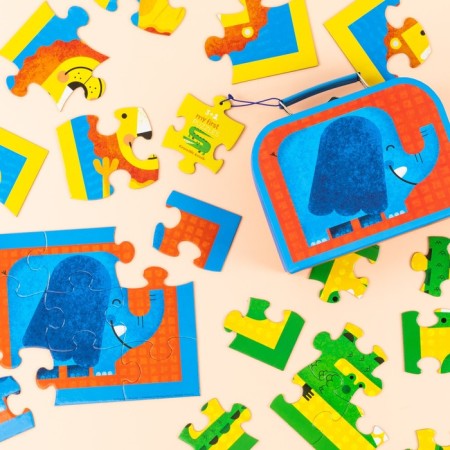 Puzzle Crocodile Creek “My first puzzle: elephant”, 27 details-1