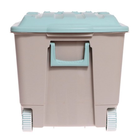 Box for toys on wheels, 66.5 l., 68.5 × 39.5 × 38.5 cm, color light-1