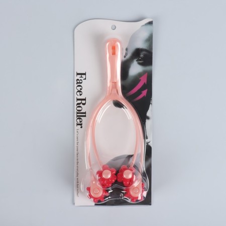 Facial masster "Four wheels", 25 × 9 × 7 cm, orange/red color-5