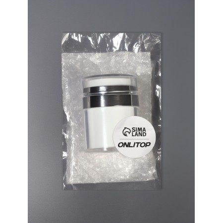 A bottle of storage with a dispenser of 30ml D5.5*7.2cm Bel/Silver Nakl from-7