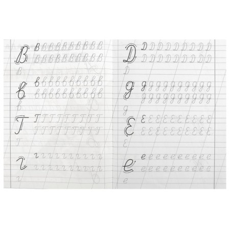 Upcript letters "Notebook for a kindergarten with prescriptions"-1
