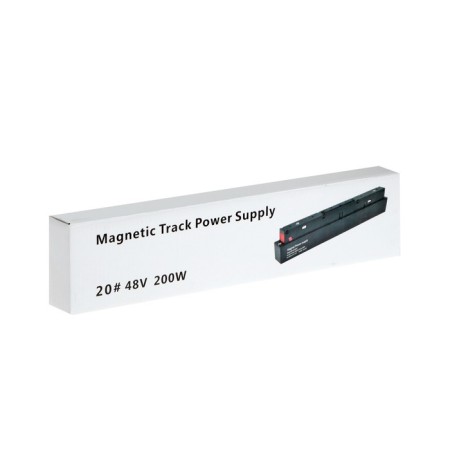 Power supply for magnetic track. systems, built -in 48V, 4.17A, 200W, IP20, plast., Chern., Model-4