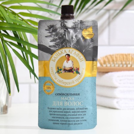 Hair mask Agafia Semisilny, 100 ml