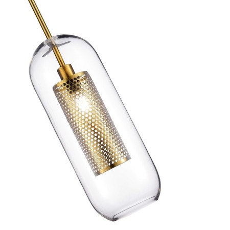 STL LUCE Sus. SL1048.303.01. Gerrit. 1x40 W, E14, 15x15 cm, brass color-4