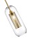 STL LUCE Sus. SL1048.303.01. Gerrit. 1x40 W, E14, 15x15 cm, brass color
