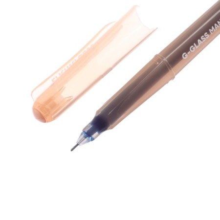 Gel pen Erichkrause "G-Glass Stick Manga" Blue, needle node 0.5 mm, enlarged ink supply, mix-4