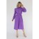 Dress with hinged loops, size 50
