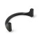 Cappio staple pen is a semicircle, aluminum, m/o 96 mm, black color