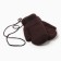 Baby mittens minku, brown color, 18 cm