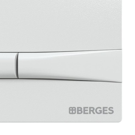 Berges Novum F1 control button for hidden installation systems, white-2