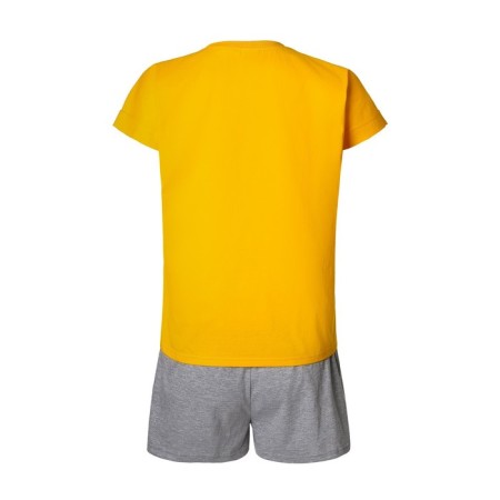 Home female "Avocado" (T -shirt/shorts), yellow/gray color, size 44-9