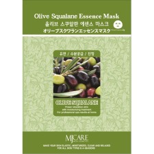 Fabric face mask Olive Squalane Essence Mask with olive extract, 23 g