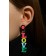 Acryl Earrings "Recognition" Love You, Color