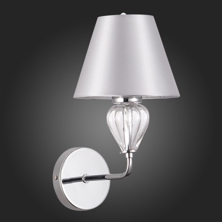 Wall lamp EVOLUCE. Sle107411-01. Dalida. 1x60 watts, E14, 16x29.5 cm, chromium color-4