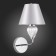 Wall lamp EVOLUCE. Sle107411-01. Dalida. 1x60 watts, E14, 16x29.5 cm, chromium color