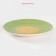 Board ceramic dining shares "sunflower", d = 27 cm, green color