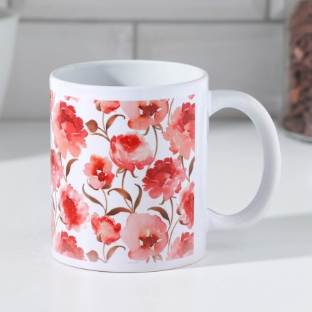 Alena sublimation mug 320 ml, with application-2