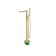 Timo Selene 2210/17Y-CR bath mixer, single-leaf, floor, shower set, gold 529996