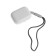 Headphones Perfeo Duo Pro, TWS, wireless, vacuum, microphone, BT 5.3, 300 mAh, white