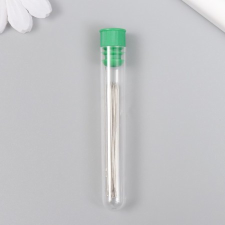 Needles for beads metal in a plastic box set 25 pcs Ø 0.46 mm-3