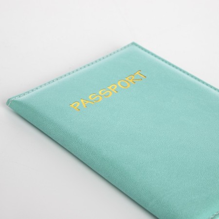 Covers for passport, turquoise color-3