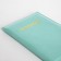 Covers for passport, turquoise color