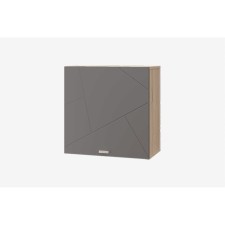 Wall cabinet on 600 Skyline 602x314x600 oak sonoma light/graphite