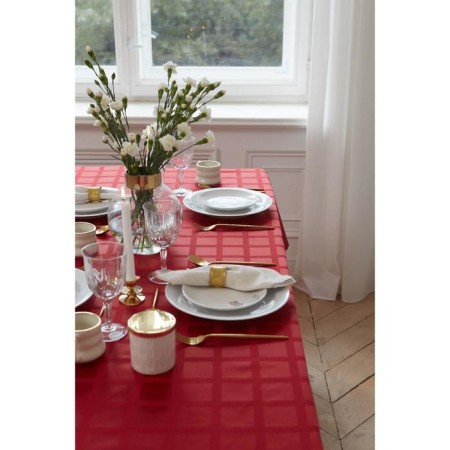 The tablecloth "Ethel" Geometry 150*110 +/- 3cm, central beard, pl. 192 g/m2, hl with VGMO-5
