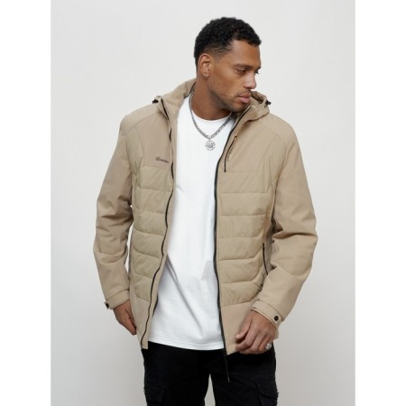 Male spring jacket, size 56, beige color-8