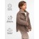 Children's jacket Amarobaby Lama, height 110 cm, chocolate color