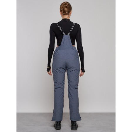 Semi -combinezone ski insulated female winter, size 44, blue color-16