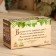 Salt briquette set for the Bath of "Light Couple", cedar