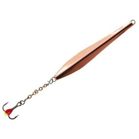 Vertical Winter Lucky John Double Blade with a chain and a tee, 5.5 cm GC blister-3